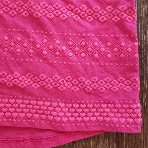 3/$20 Faded Glory bright pink tank top, size 7-8 - Picture 2 of 6